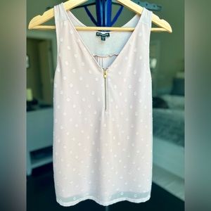 Express Women’s Sleeveless Blouse Tank Pink